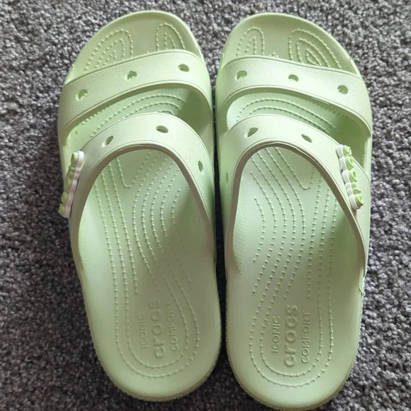 CROCS Green Sandals - Picture 7 of 8